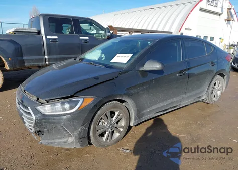 2018 Hyundai Elantra Sel z USA, uszkodzony, nr VIN 5NPD84LF6JH265429